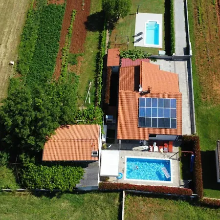 Vila Villa House Gortan - With Heated Pool Near Pula Istria - Ferienhaus Istrien